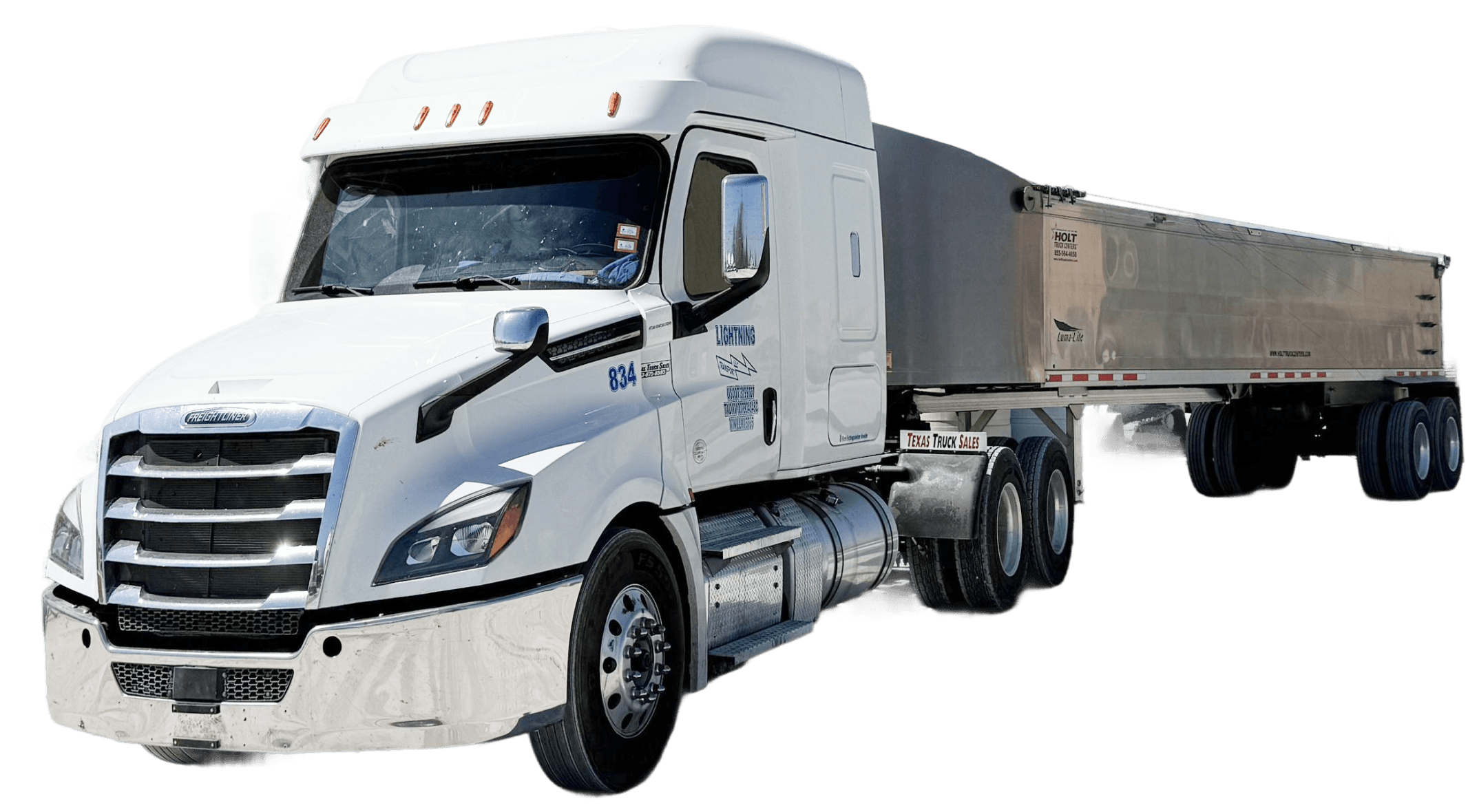 Freightliner Cascadia 2020 | Heavy Hauling & Sand Transport in Texas - Lightning Transport LLC